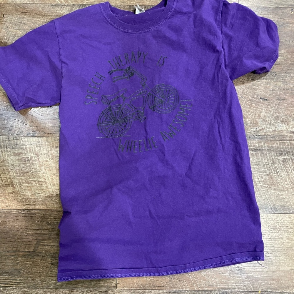 Speech Therapist Wheelie T-Shirt